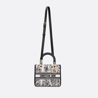中号 Lady D-Lite 手袋