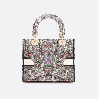 中号 Lady D-Lite 手袋 中号 Lady D-Lite 手袋