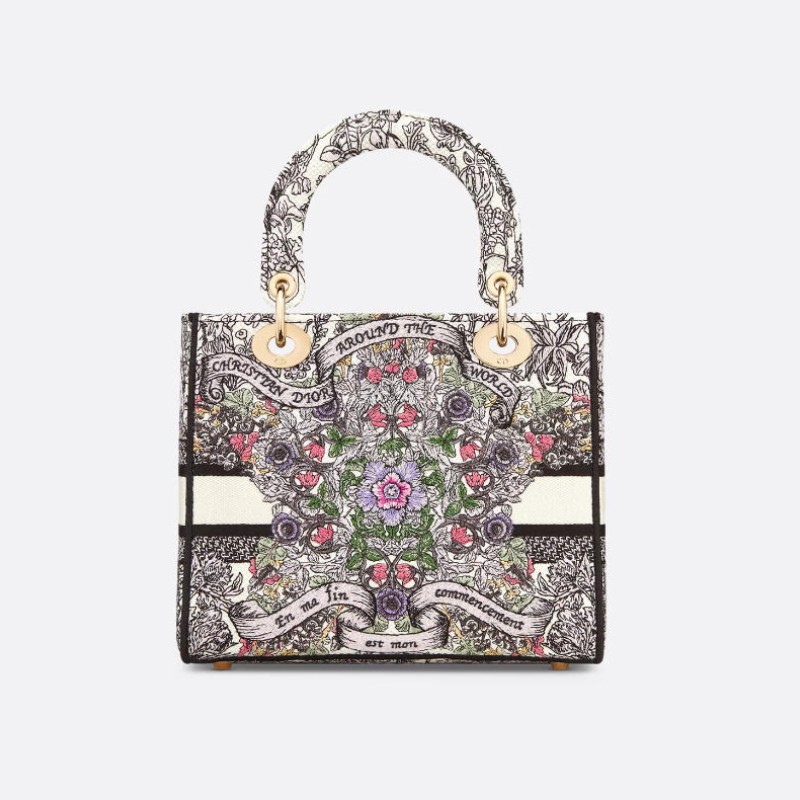 中号 Lady D-Lite 手袋 中号 Lady D-Lite 手袋