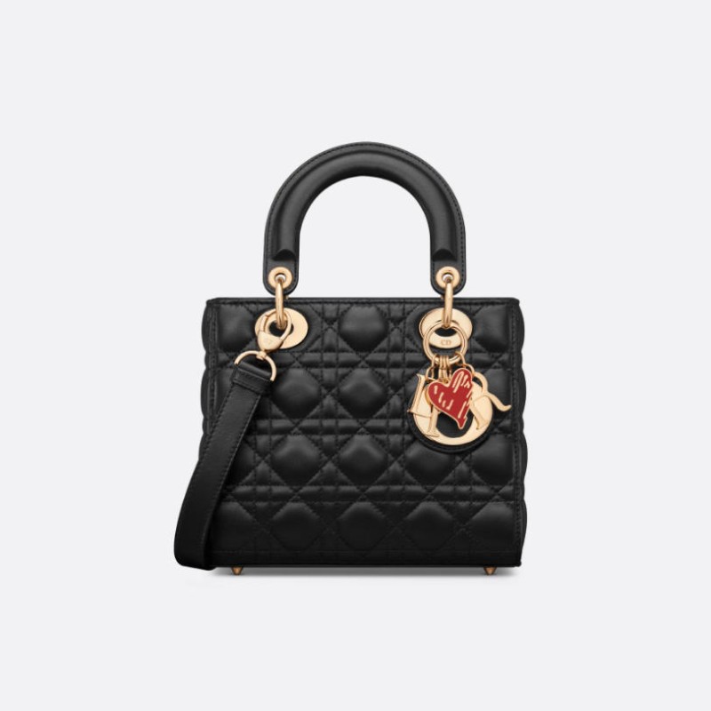 小号 Dioramour Lady Dior 手袋 小号 Dioramour Lady Dior 手袋