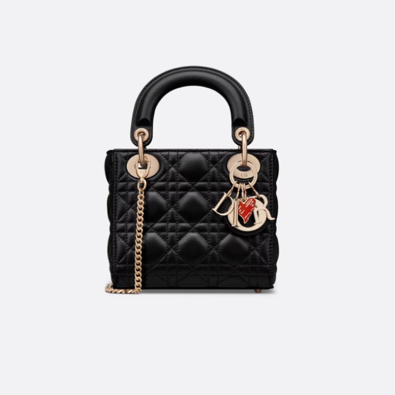 迷你 Dioramour Lady Dior 手袋