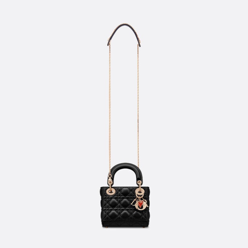迷你 Dioramour Lady Dior 手袋 迷你 Dioramour Lady Dior 手袋