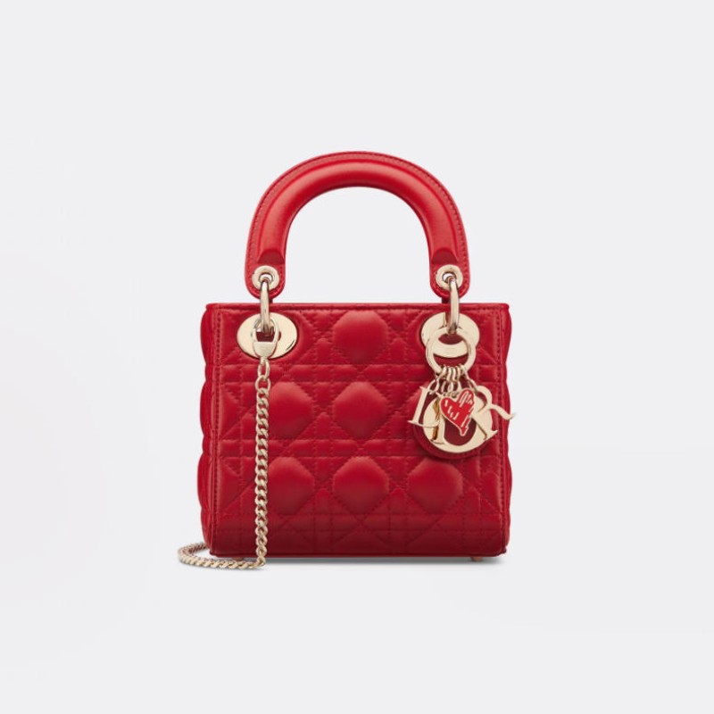 迷你 Dioramour Lady Dior 手袋 迷你 Dioramour Lady Dior 手袋