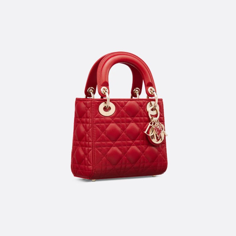 迷你 Dioramour Lady Dior 手袋 迷你 Dioramour Lady Dior 手袋