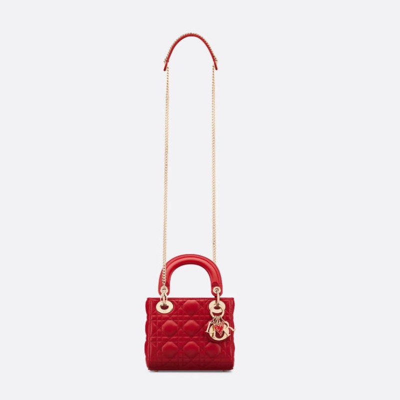 迷你 Dioramour Lady Dior 手袋 迷你 Dioramour Lady Dior 手袋