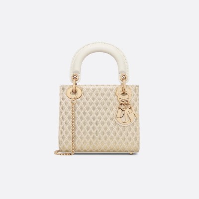迷你 Dior Or Lady Dior 手袋