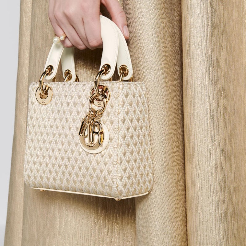 迷你 Dior Or Lady Dior 手袋 迷你 Dior Or Lady Dior 手袋