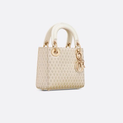 迷你 Dior Or Lady Dior 手袋