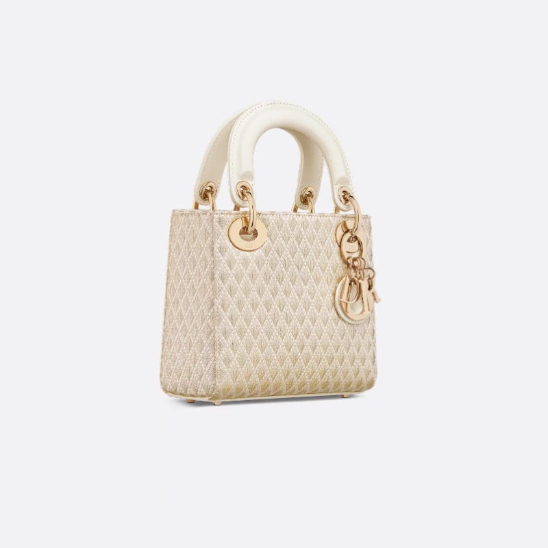 迷你 Dior Or Lady Dior 手袋 迷你 Dior Or Lady Dior 手袋
