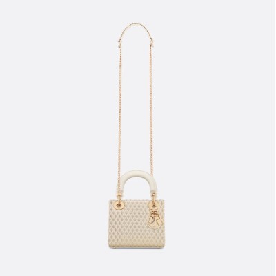 迷你 Dior Or Lady Dior 手袋
