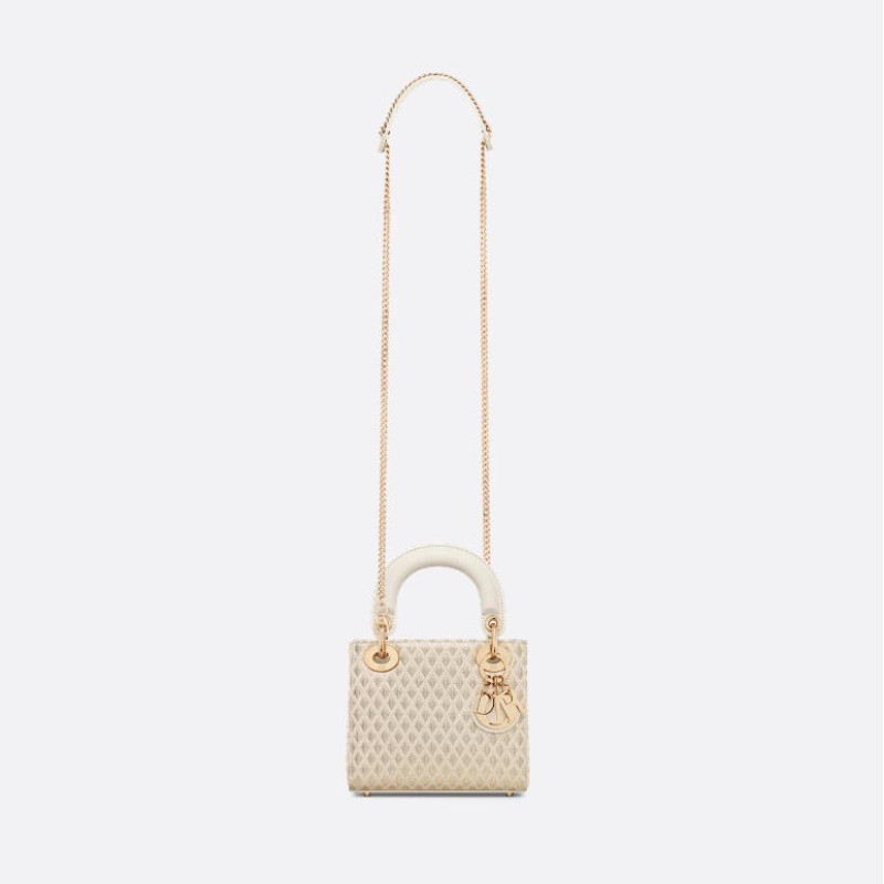 迷你 Dior Or Lady Dior 手袋 迷你 Dior Or Lady Dior 手袋