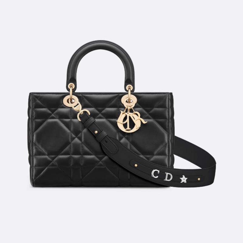 中号 Lady D-Sire My ABCDior 手袋 中号 Lady D-Sire My ABCDior 手袋
