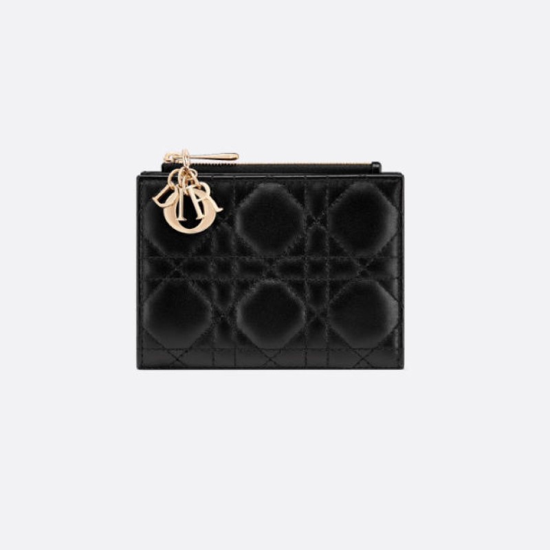 Lady Dior Dahlia 钱包 Lady Dior Dahlia 钱包