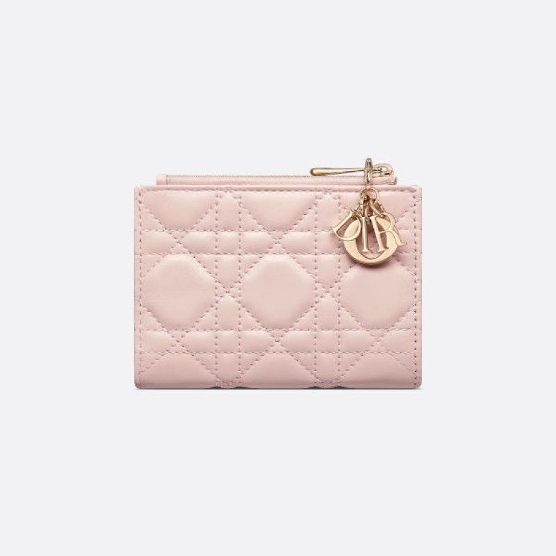 Lady Dior Dahlia 钱包 Lady Dior Dahlia 钱包