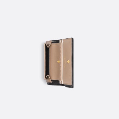 迷你 Dior Caro Saffron 钱包