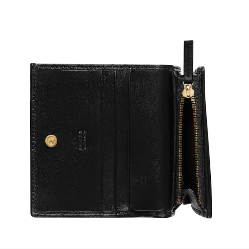 Gucci 马衔扣1955系列卡包式钱包 Gucci 马衔扣1955系列卡包式钱包