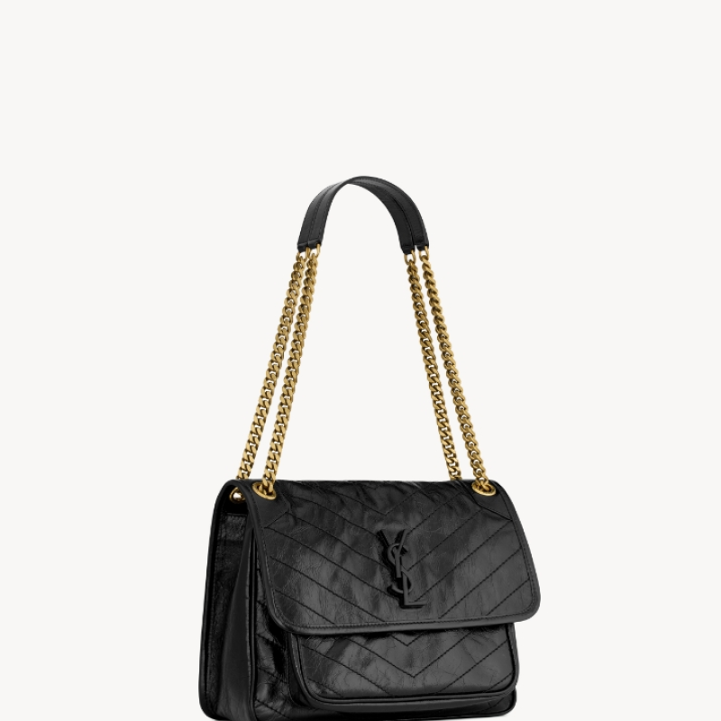 NIKI中号复古皮革手袋 NIKI中号复古皮革手袋