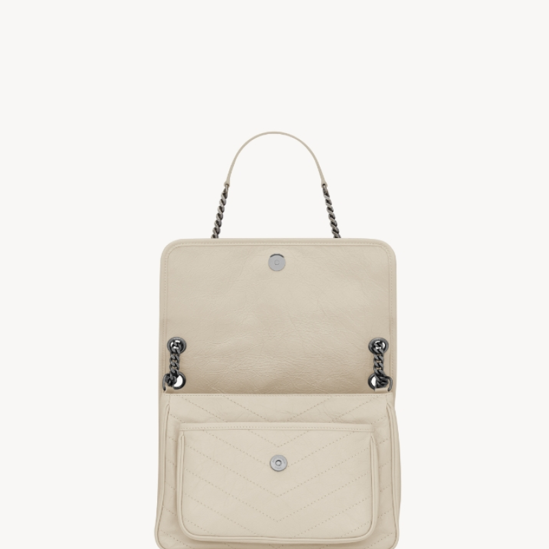NIKI中号复古皮革手袋 NIKI中号复古皮革手袋