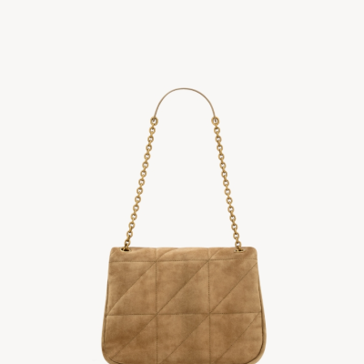 JAMIE 4.3中号绒面革手袋