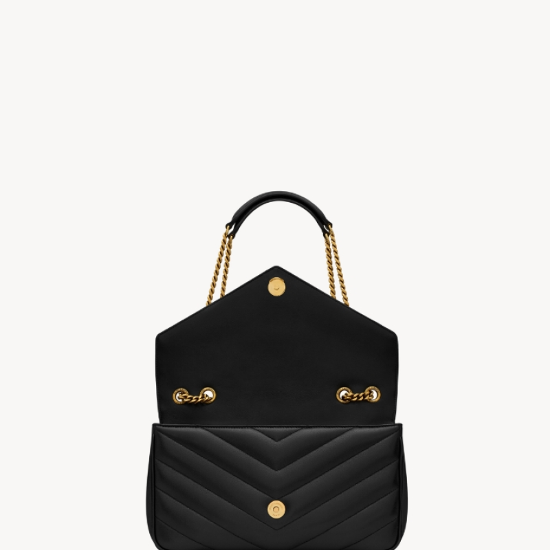 LOULOU中号绗缝小羊皮手袋 LOULOU中号绗缝小羊皮手袋