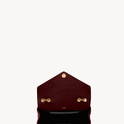 LOULOU中号绗缝小羊皮手袋