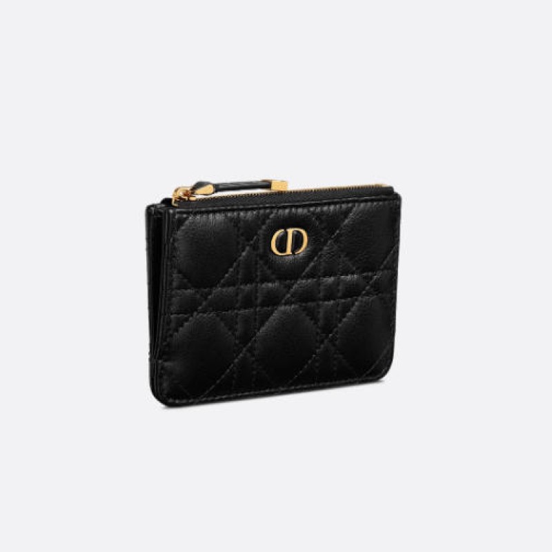 Dior Caro Marigold 拉链卡夹 Dior Caro Marigold 拉链卡夹